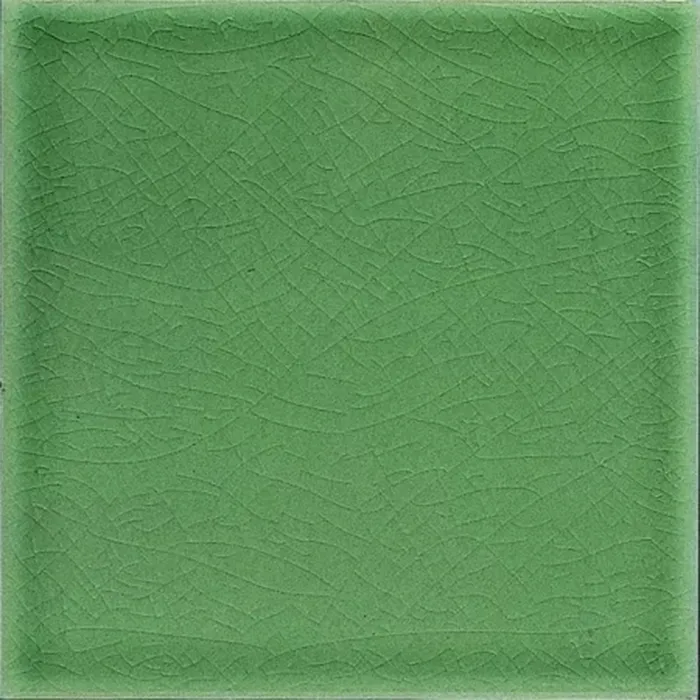 Modernista Liso Verde Oscuro 15x15